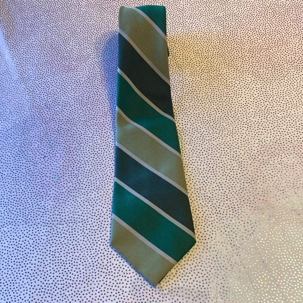 Habanus men’s tie  green white in excellent condition